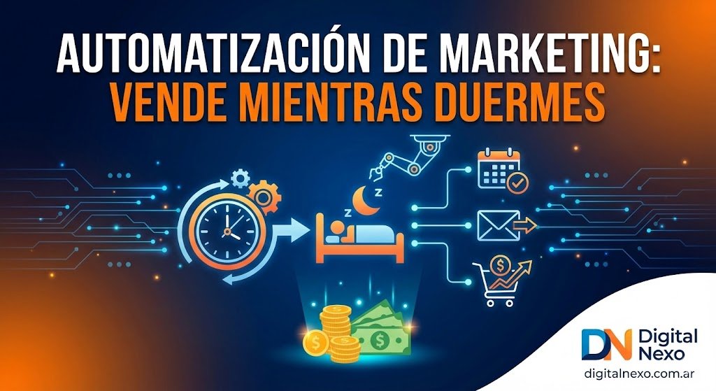 Automatización de marketing: Vende mientras duermes