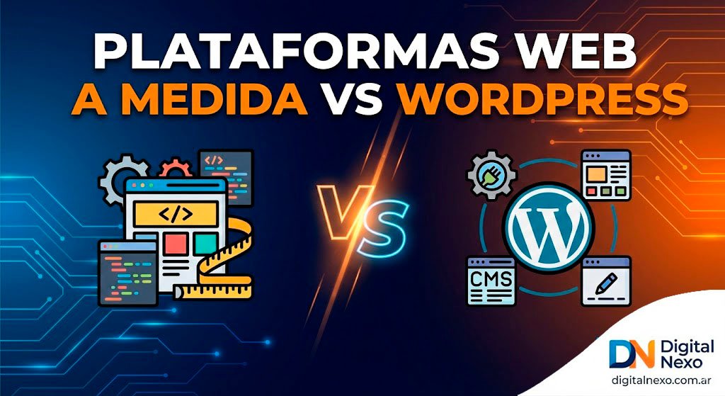 Plataformas web a medida vs WordPress: ¿Qué necesita tu empresa?