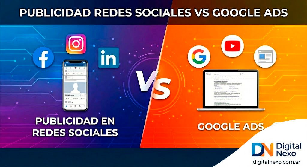Publicidad en Redes Sociales vs Google Ads: ¿Qué conviene más?