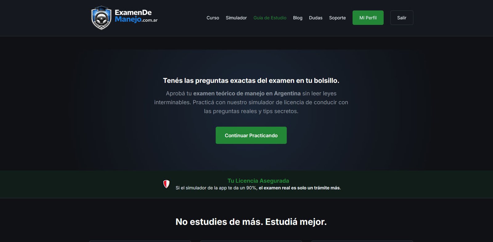 Caso Examen de Manejo